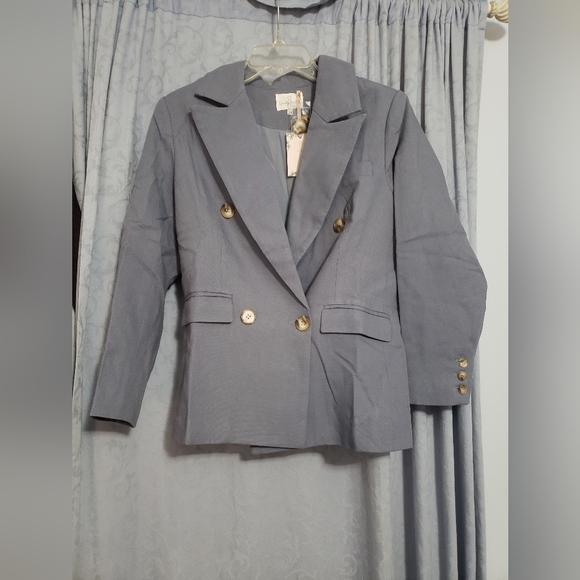 Dainty Jewells Jackets & Blazers - NWT Size Medium Blue Dainty jewells Blazer